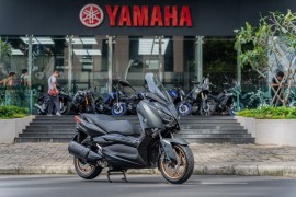 Cận cảnh mẫu tay ga phân khối lớn Yamaha XMAX 300